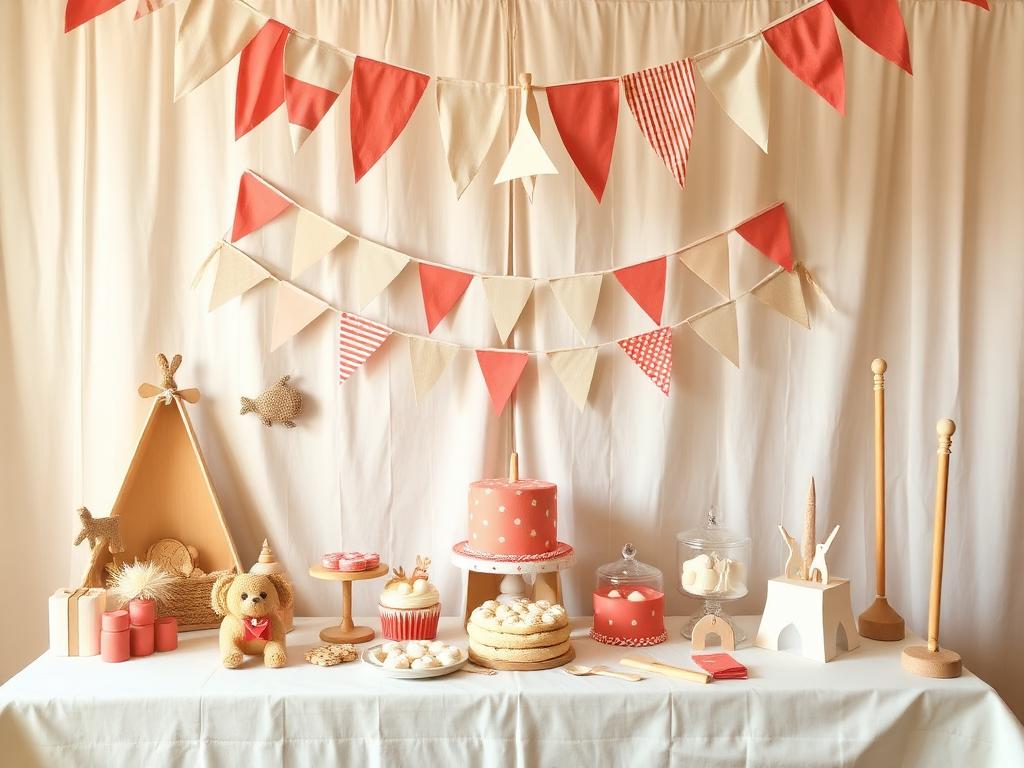 Decoração de festa infantil sustentável tema Safari baby — Escrevendo Festas Rio de Janeiro